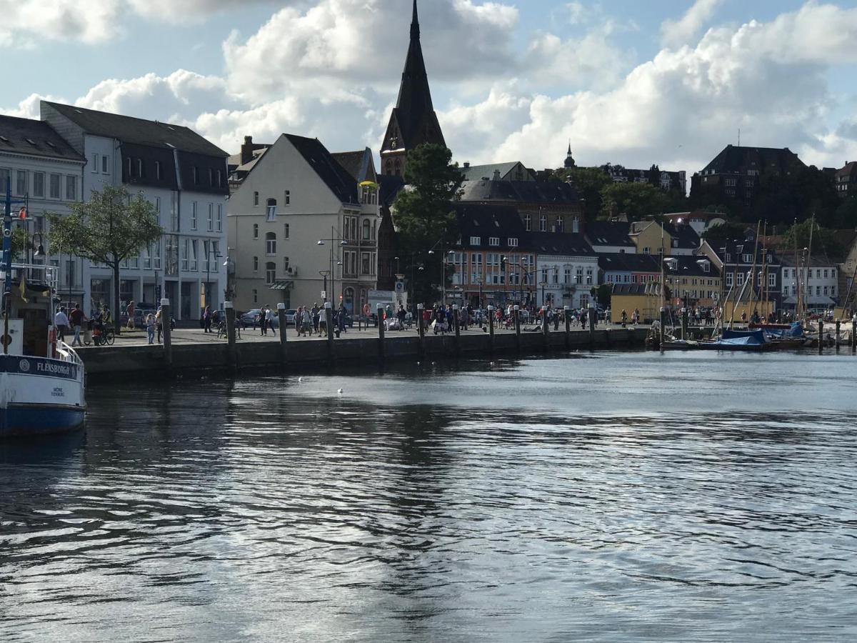 Ferienwohnung Kuschelmuschel Flensburg - ハンデヴィット エクステリア 写真